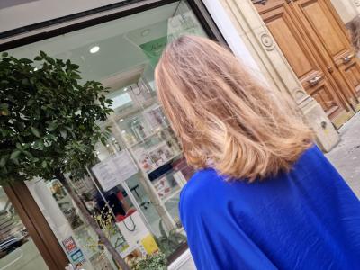 Balayage aux plantes 